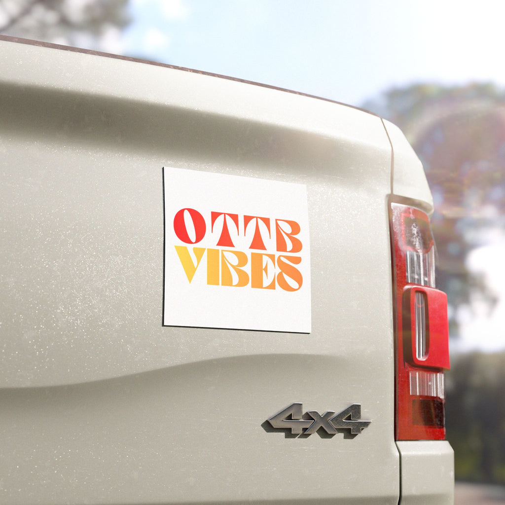 Retro Ottb Vibes Magnet  