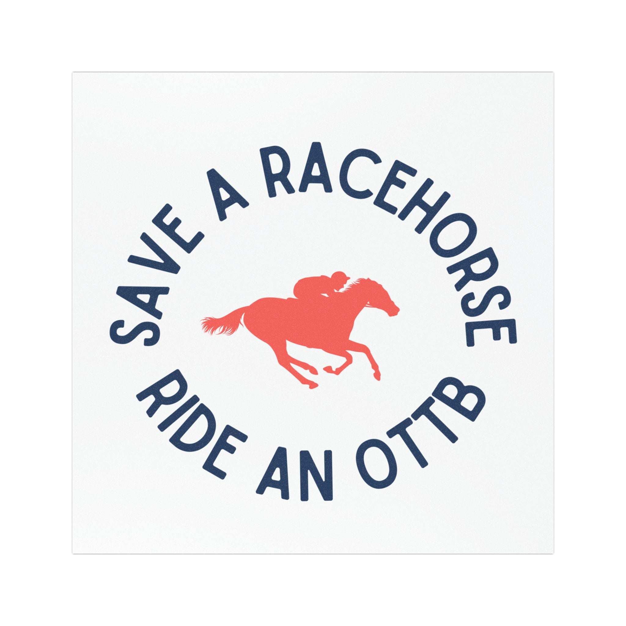 Save A Racehorse Ride An Ottb Magnet  